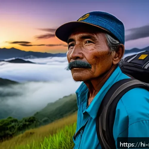 Home 32 콜롬비아 라 루나 산괴 사건 - A mysterious mountainous landscape of La Luna mountain range in Colombia during early dawn, showing ...