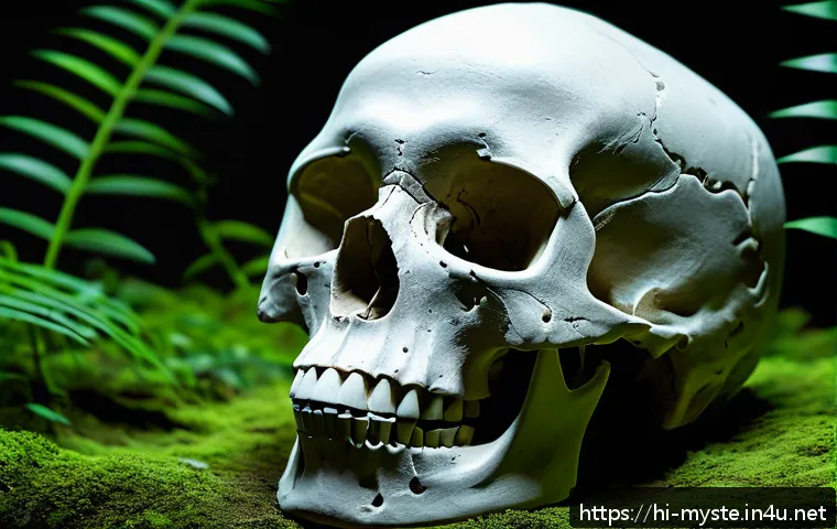 브라질 아마존 해골 유적 - A highly detailed 3D digital reconstruction of an ancient human skull found in the Amazon jungle, sh...